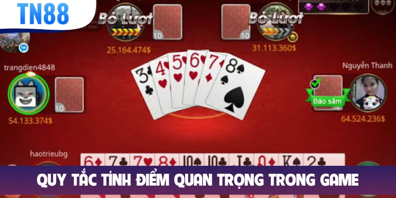 Quy tắc tính điểm quan trọng trong game