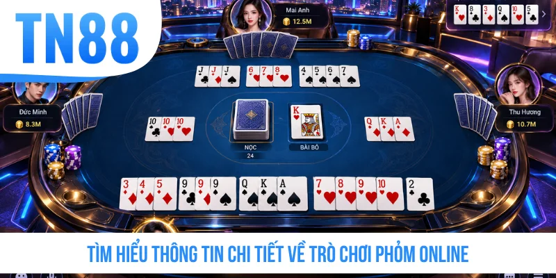 Tìm hiểu thông tin chi tiết về trò chơi Phỏm online